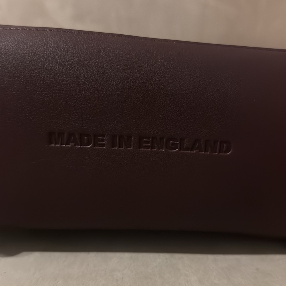 MULBERRY Calfskin Studded Medium Cara Delevingne Convertible Satchel in Oxblood - Picture 9 of 17
